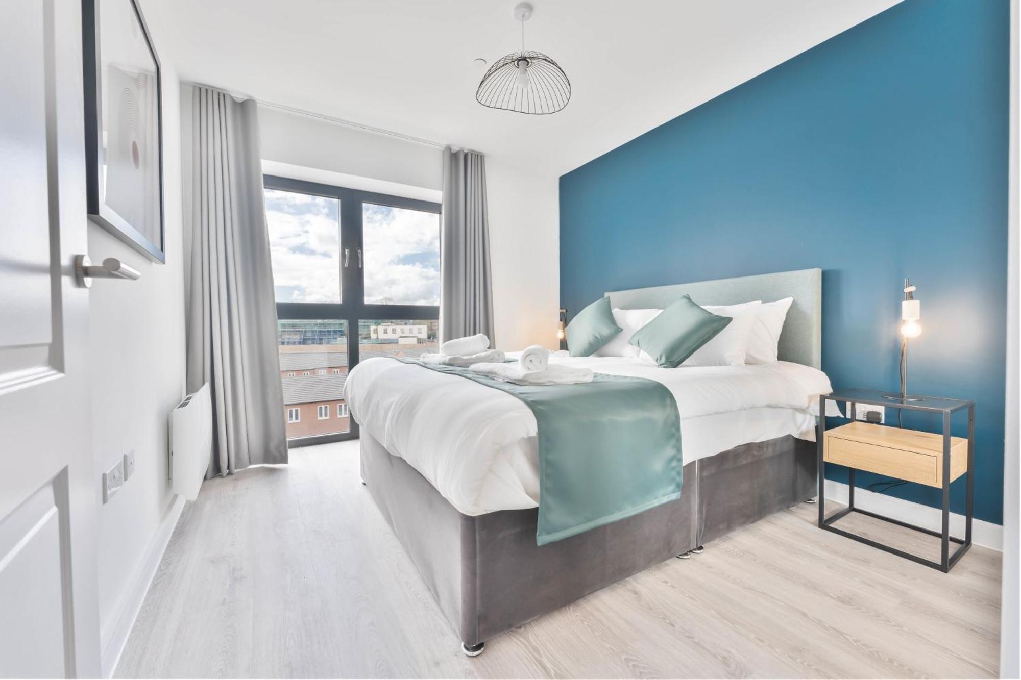 Stayzeni, Hardwick House Derby Bright 1 Bed Flat 외부 사진