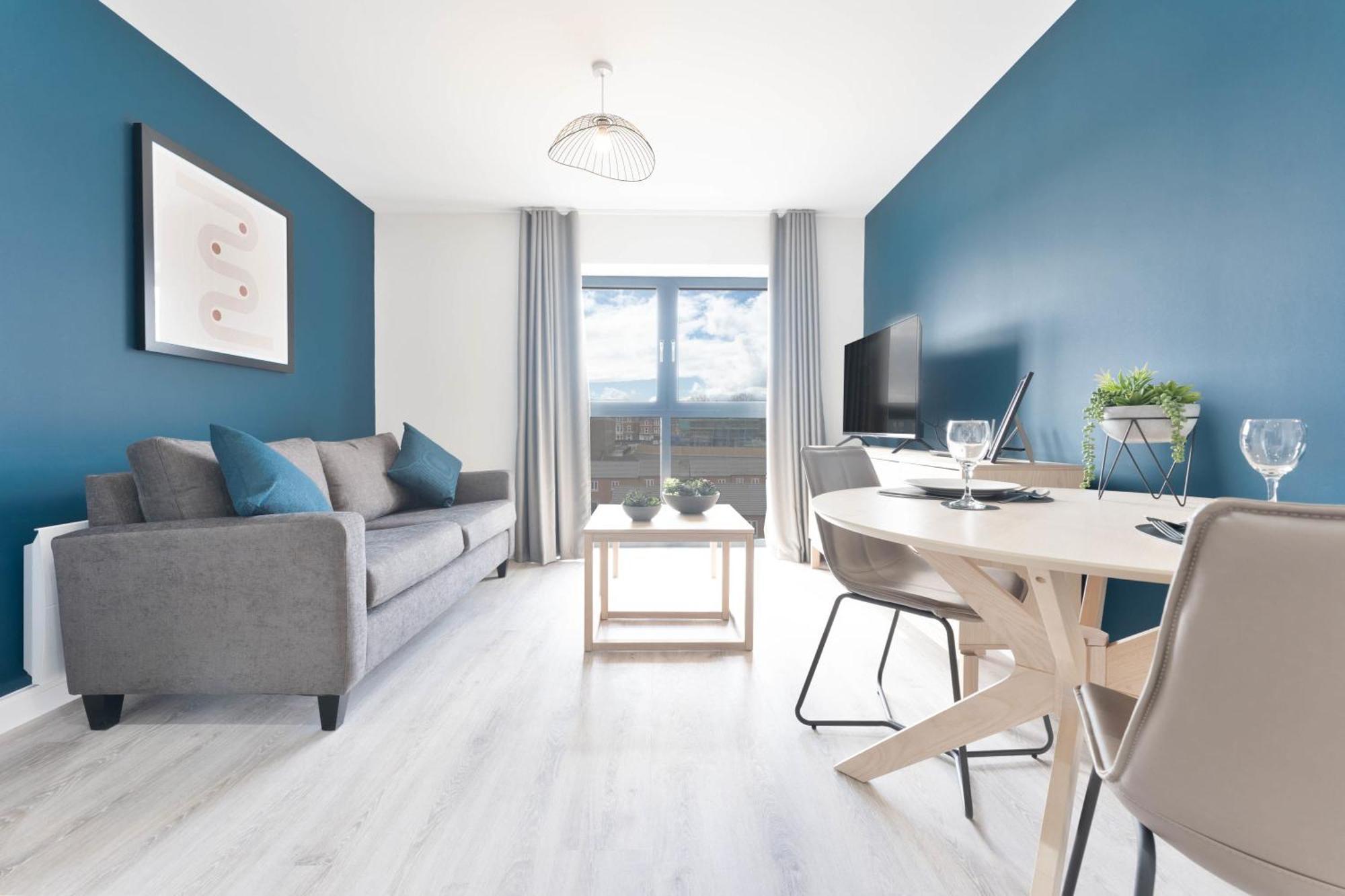 Stayzeni, Hardwick House Derby Bright 1 Bed Flat 외부 사진